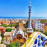 Park Guel in Barcelona, Spanien