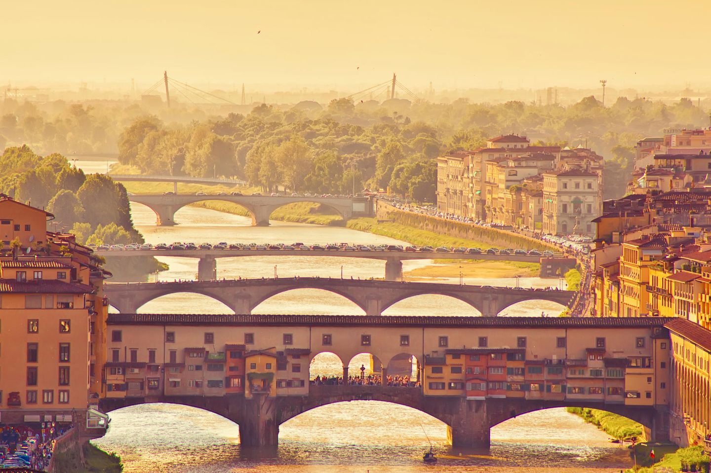 Ponte Vecchio in Florenz, Italien