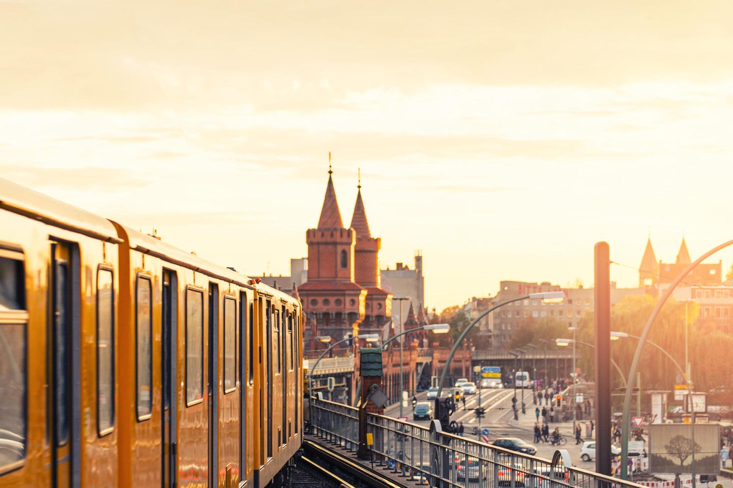 Platz 3: Berlin, Deutschland Berlin, Oberbaumbrücke
