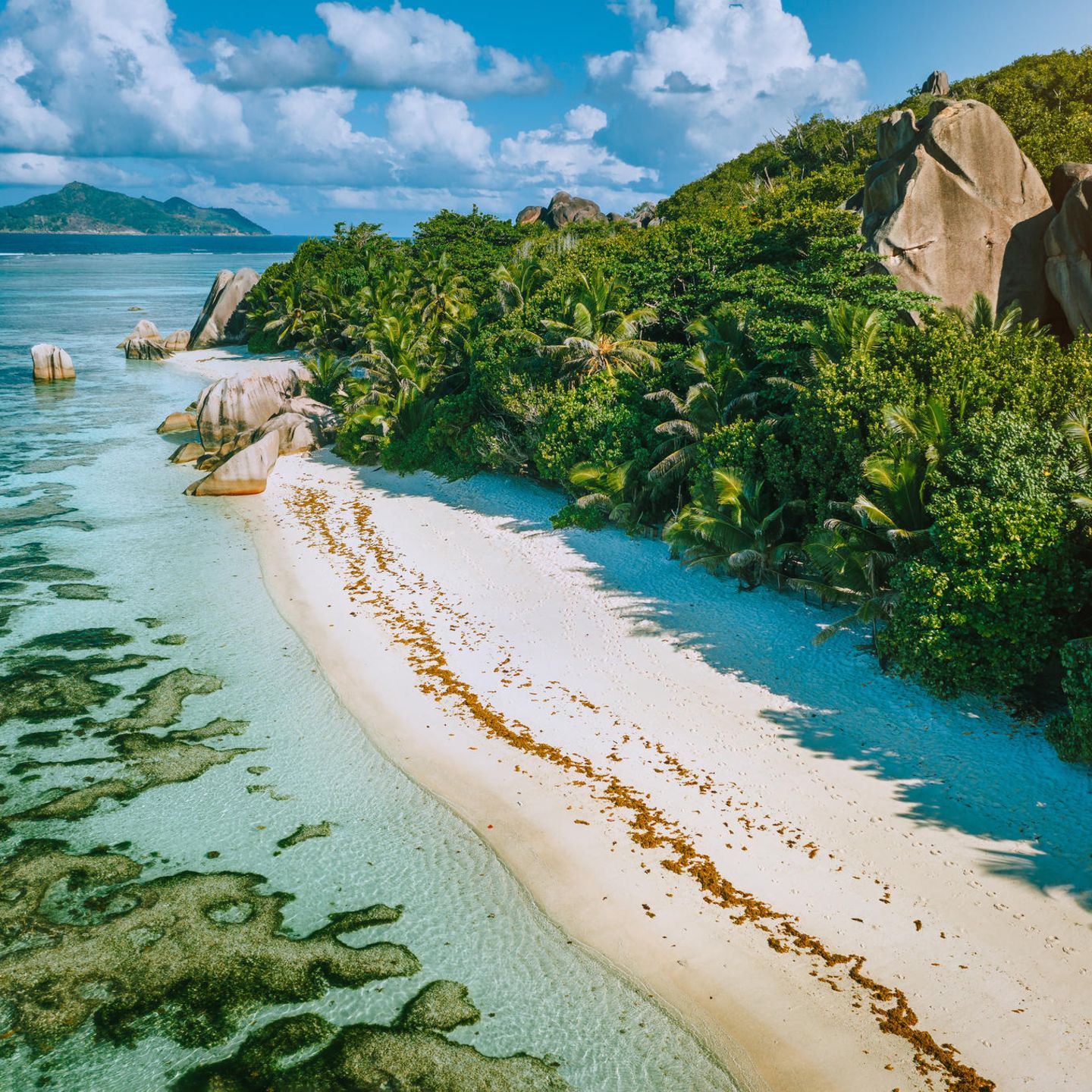 Strand auf den Seychellen