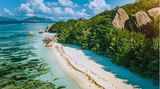 Strand auf den Seychellen