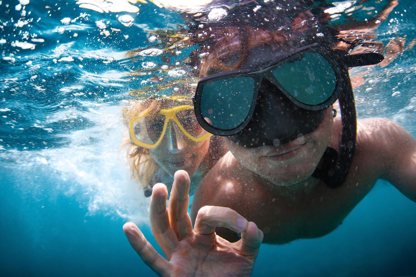 Beliebter Wassersport: Schnorcheln