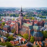 Luftaufnahme von Stralsund
