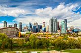Panorama der Stadt Calgary in Kanada