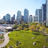 Yaletown der Stadt Vancouver in Kanada