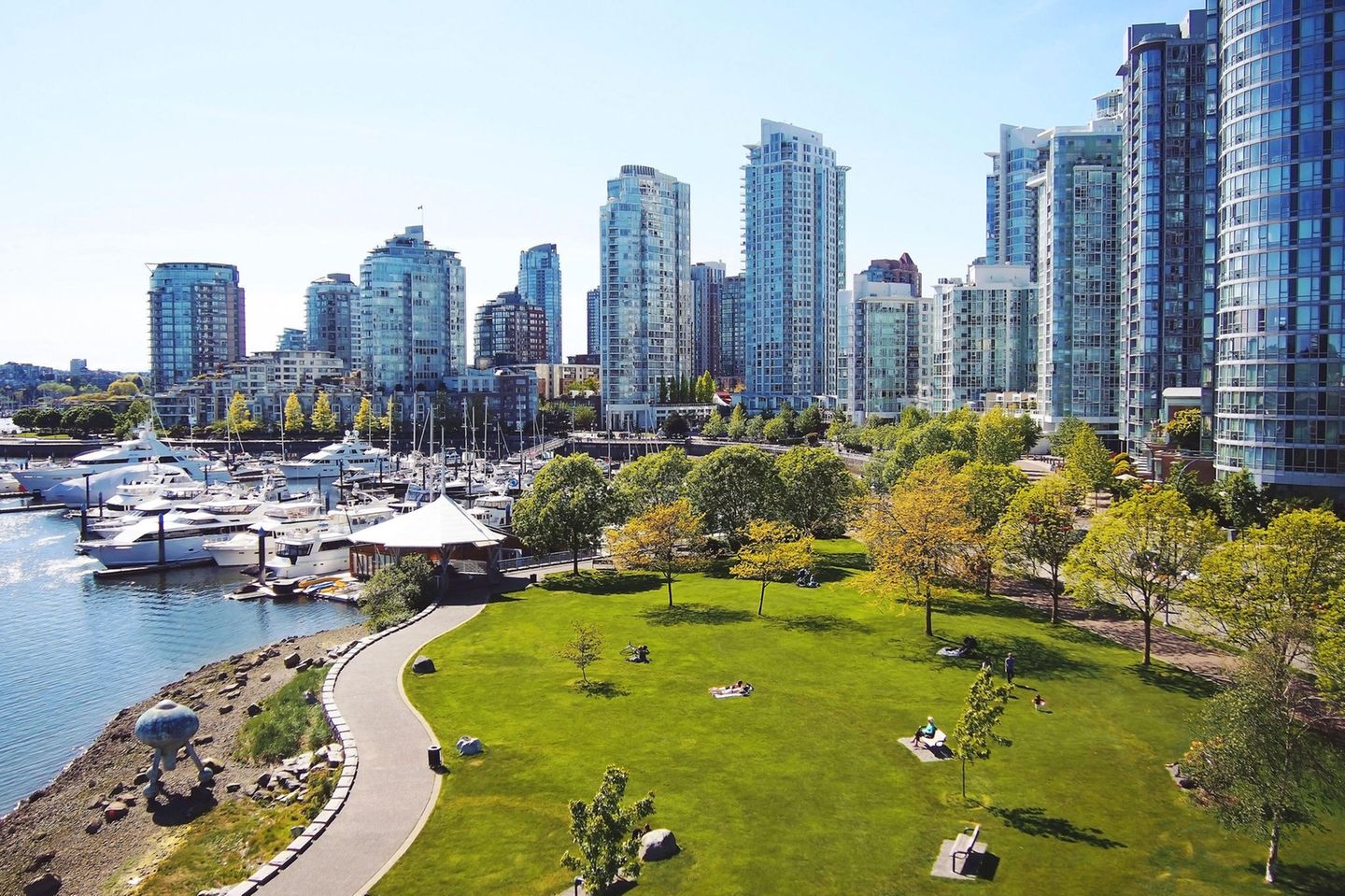 Yaletown der Stadt Vancouver in Kanada