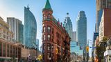 Flatiron Building in Toronto