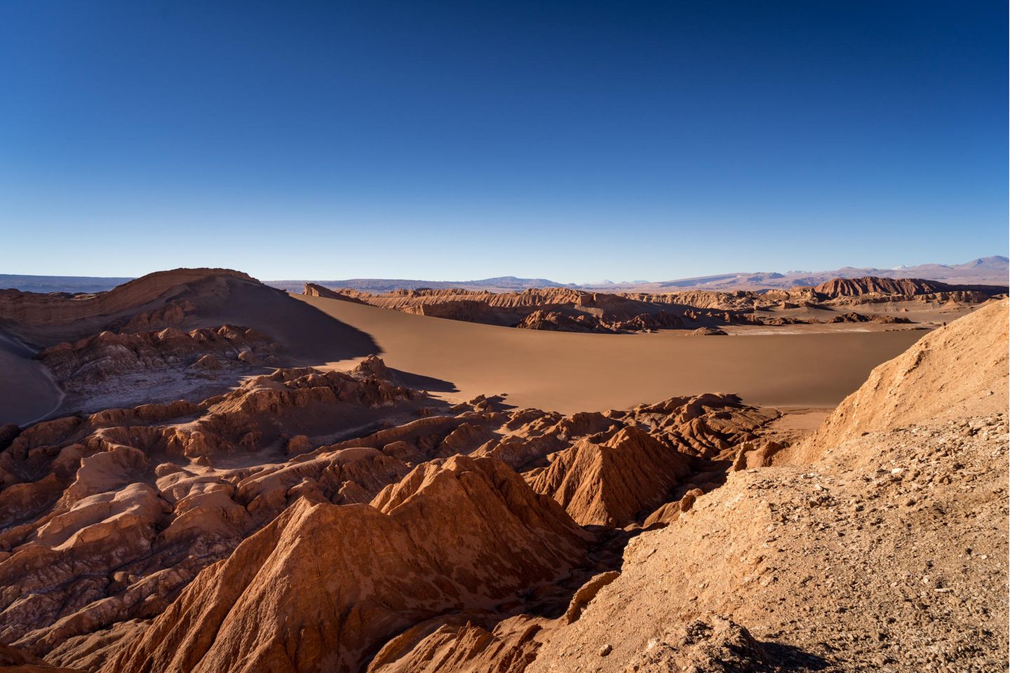 Sanddüne in der Atacama-Wüste