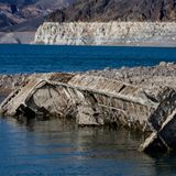 Boot aus dem Zweiten Weltkrieg im Lake Mead