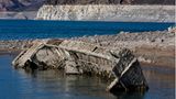 Boot aus dem Zweiten Weltkrieg im Lake Mead