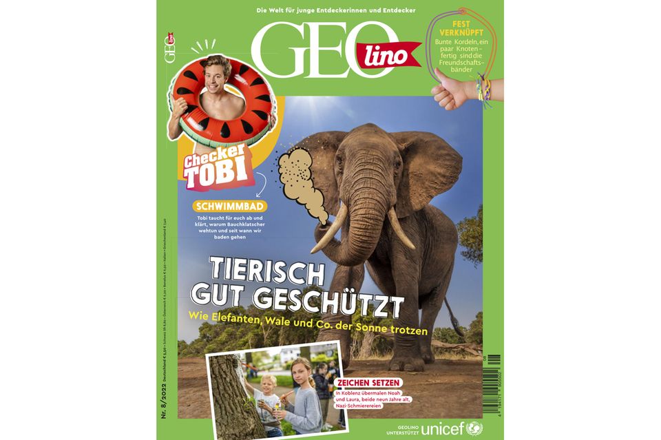 GEOlino Magazin: Elefanten, Wale und Co.