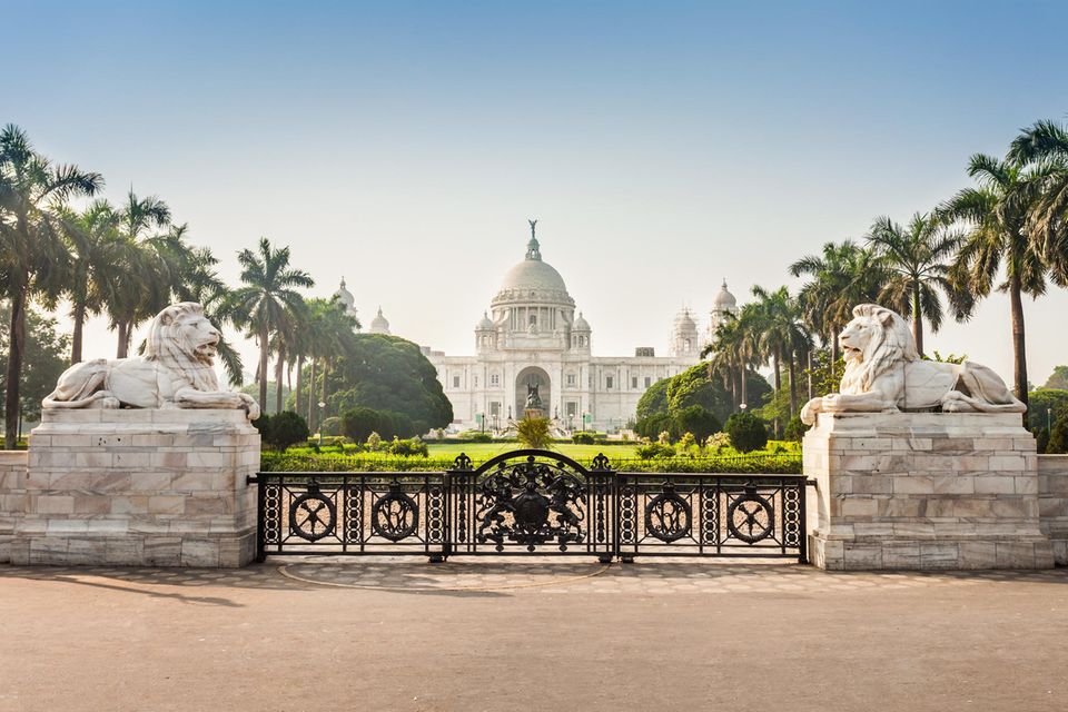 Victoria Memorial in Kalkutta, Indien Victoria Memorial in Kalkutta, Indien