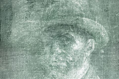 Die National Galleries of Scotland haben ein Gemälde entdeckt, bei dem es sich "höchstwahrscheinlich" um ein bisher unbekanntes Selbstporträt des niederländischen Malers Vincent Van Gogh handelt