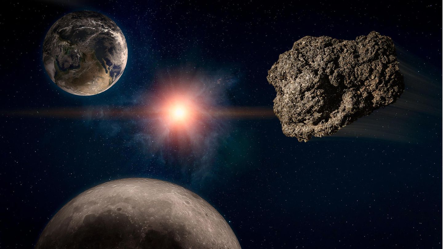 Asteroid nähert sich der Erde