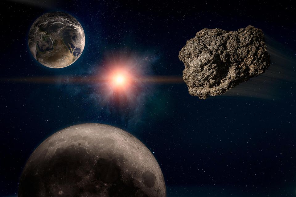 Asteroid nähert sich der Erde