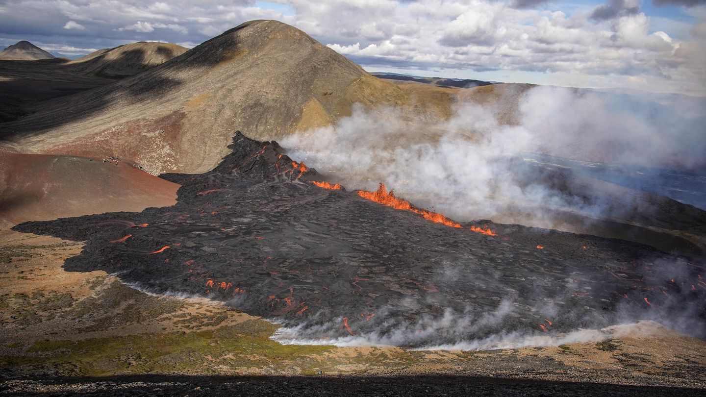 Vulkanausbruch auf Island