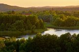 Blick vom Kleinen Rummelsberg auf den Wesensee