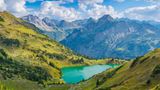 Der Seealpsee in den Allgäuer Hochalpen