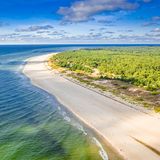 Strand bei Hela, Polen