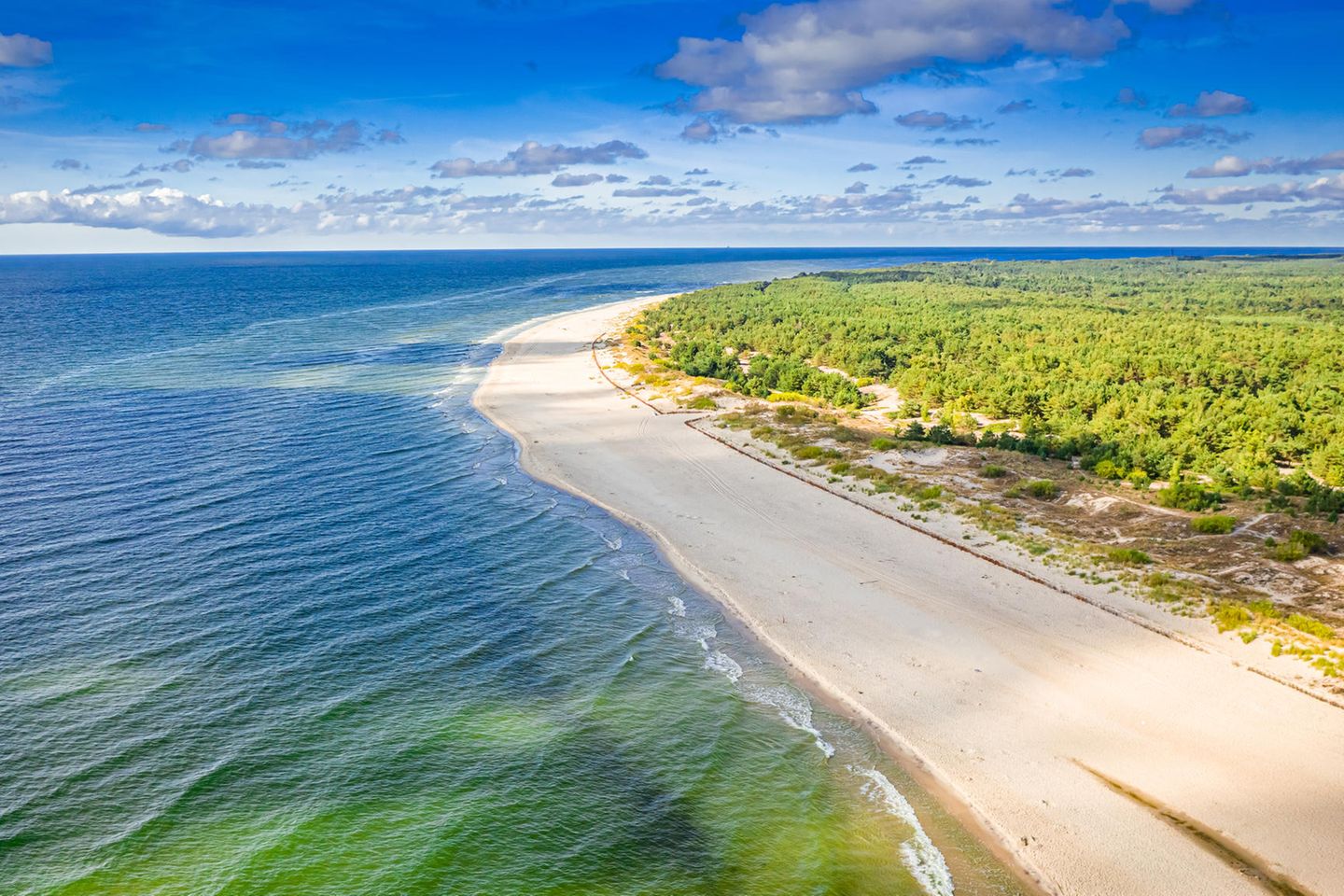 Hela: polnisches Strandparadies Strand bei Hela, Polen