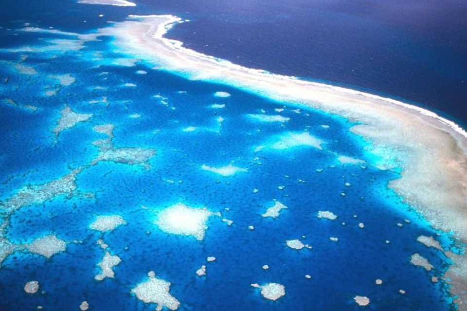 Das Great Barrier Reef ist sogar aus dem Weltraum zu sehen