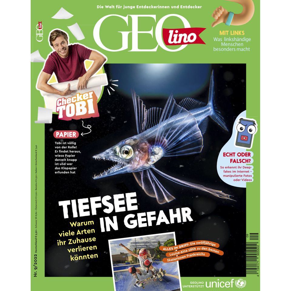 GEOlino Magazin: Tiefsee in Gefahr