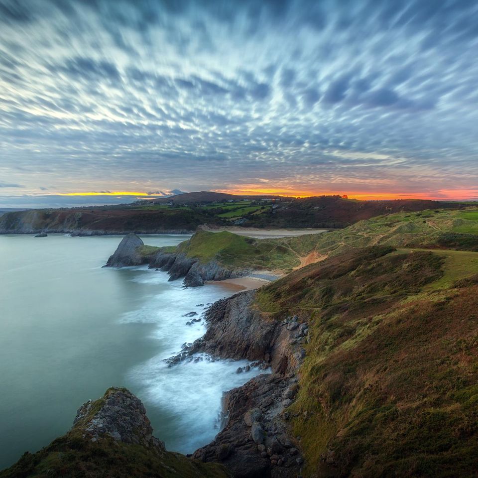 Three Cliffs Bay, Wales
