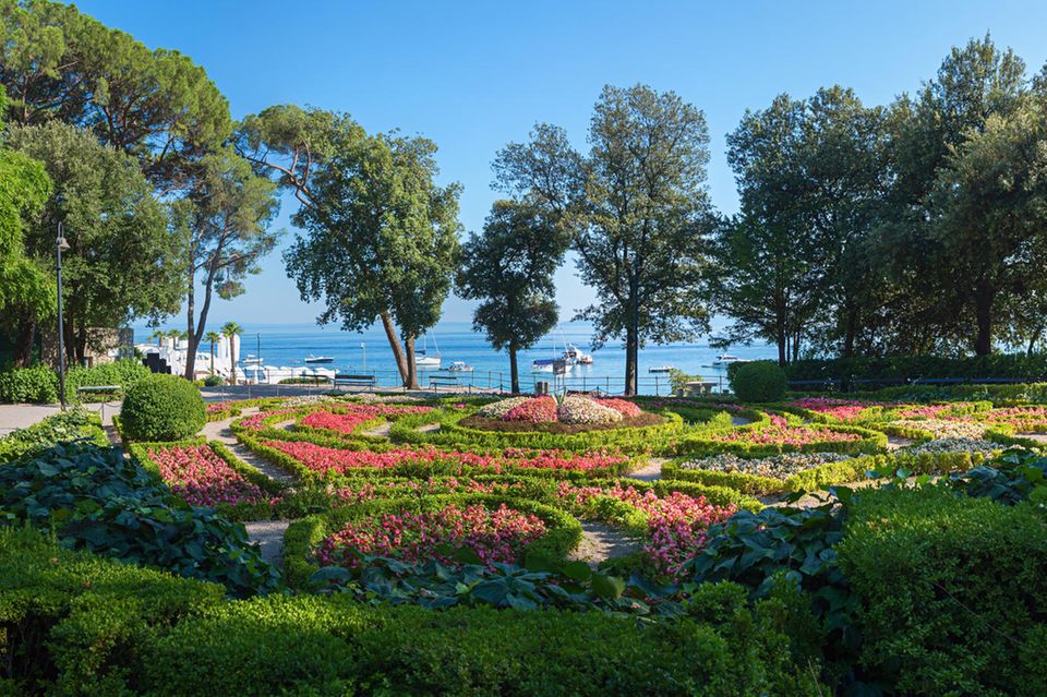 Park in Opatija Park in Opatija