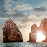 Felsenformation El Arco bei Los Cabos im Wasser