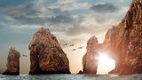 Felsenformation El Arco bei Los Cabos im Wasser