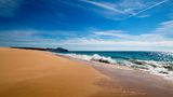 Weiter, leerer Strand