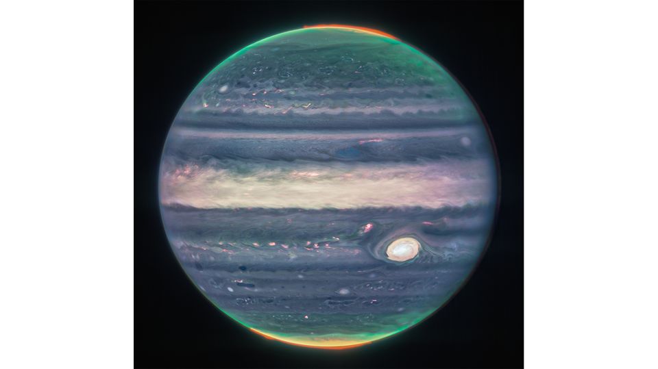 Astronomie: Über dem Nord- und Südpol sind Polarlichter zu sehen Über dem Nord- und Südpol sind Polarlichter zu sehen