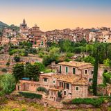 Blick auf Valldemossa auf Mallorca