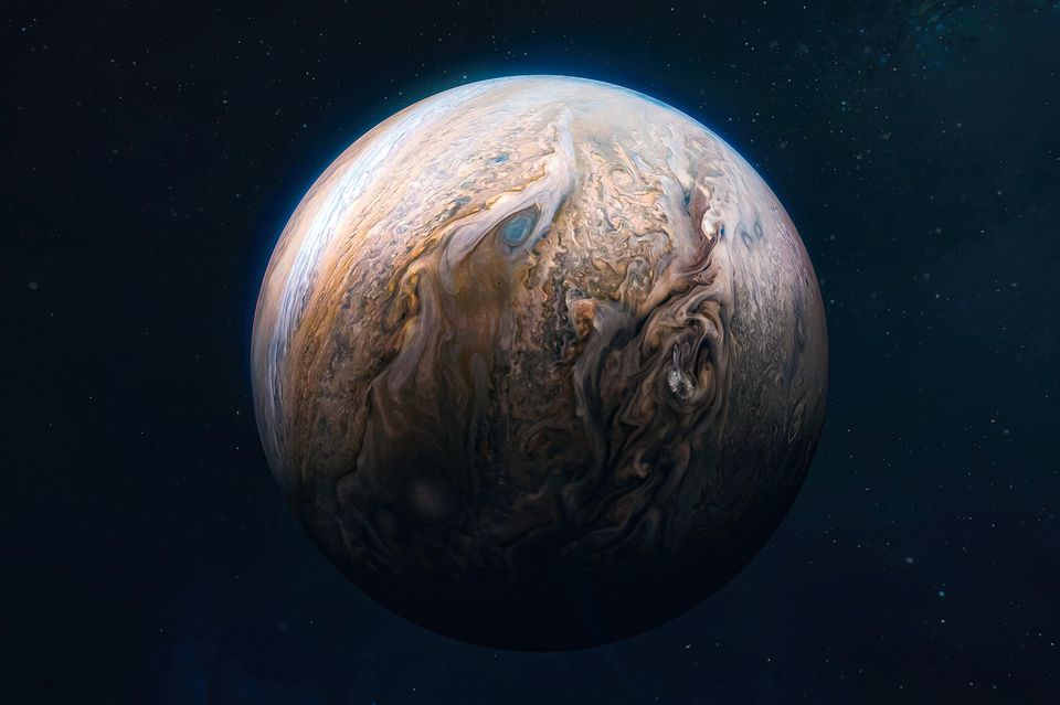 Jupiter im Weltraum