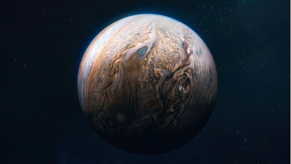 Jupiter im Weltraum