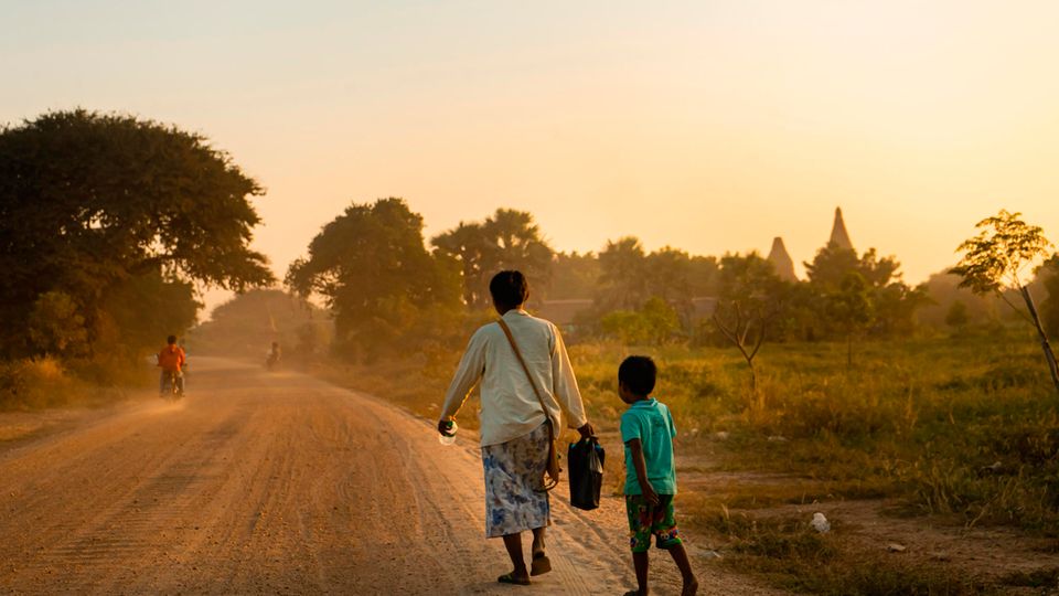 Menschen in Myanmar Menschen in Myanmar
