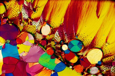 Mikroskopische Aufnahme des Neurotransmitters Serotonin 