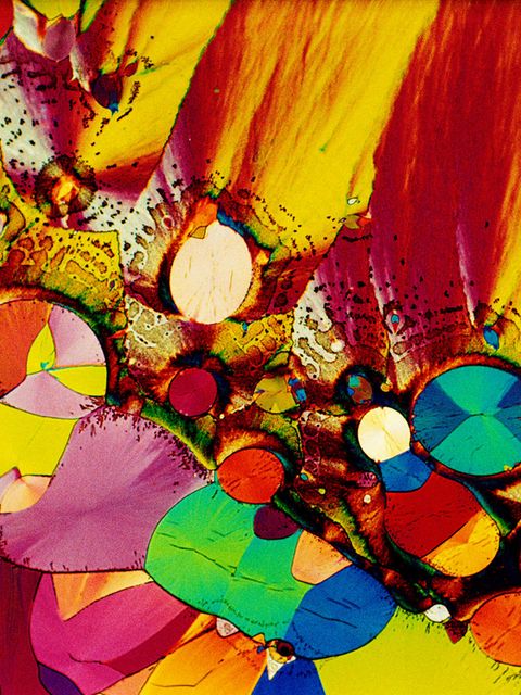 Mikroskopische Aufnahme des Neurotransmitters Serotonin 