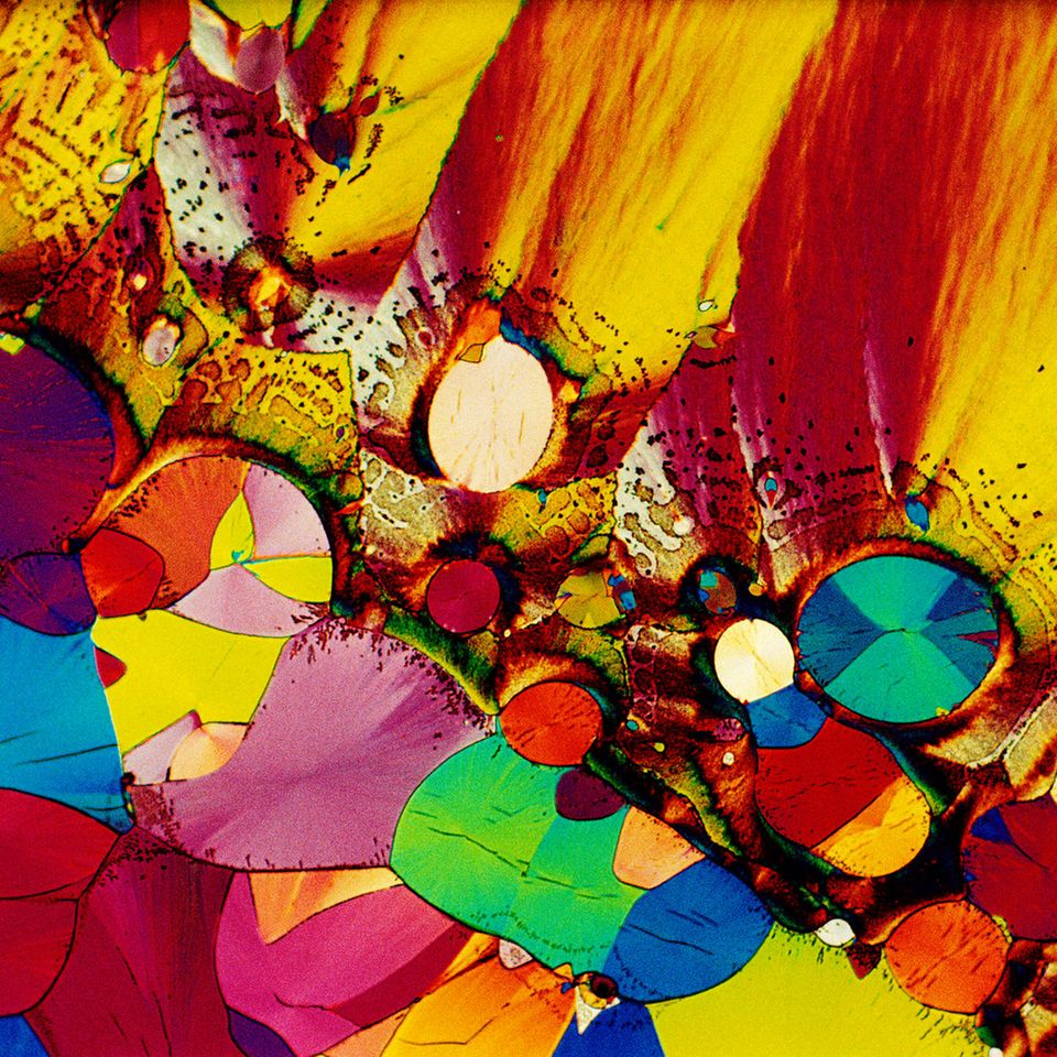 Mikroskopische Aufnahme des Neurotransmitters Serotonin 