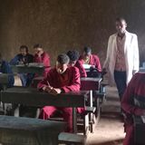 ... und es kann erstmals in den renovierten Klassenzimmern unterrichtet werden.