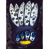 Dieser Ferromanganwächter ist ein wahrer Superheld: Er sieht mit seinen Nachtsichtaugen fünf Kilometer weit, kann Licht erzeugen, das so heiß wird, dass sich Feinde nicht nähern können. Doch was uns an der Erfindung von Noah, 9 Jahre, und Rafaela, 15 Jahre, aus Augsburg am besten gefällt: Er beschützt Manganknollen – und stellt sogar selbst welche her. Wow!