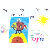 Gestatten: Tarni aus der Tiefsee. Sein Erfinder, der siebenjährige Fynn aus Fahrenkrug, schreibt, Tarni gleicht einer verrosteten Dose. Aber der Kleine hat es in sich: Wer mit seinem stacheligen, robusten Schwanz in Kontakt kommt, merkt: Der tut höllisch weh.