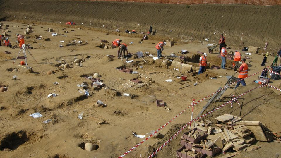 Archäologische Ausgrabungen in Himera