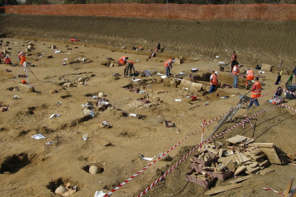 Archäologische Ausgrabungen in Himera