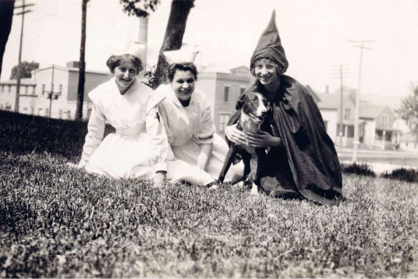 Therapiehund – Kanada, um 1915 Therapiehund – Kanada, um 1915