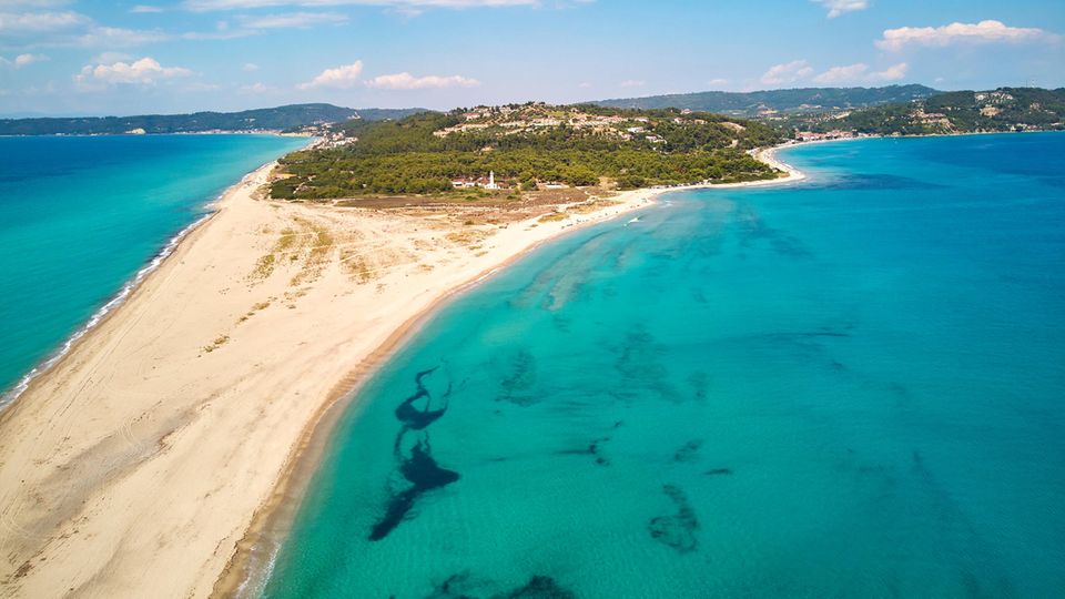 Possidi Beach, Chalkidiki, Griechenland