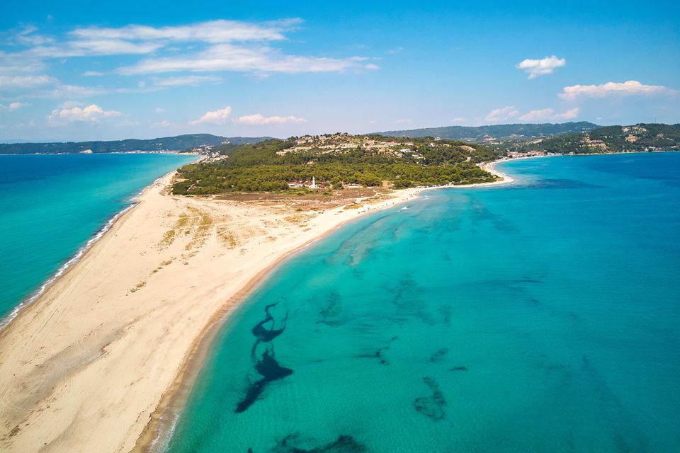Possidi Beach, Chalkidiki, Griechenland