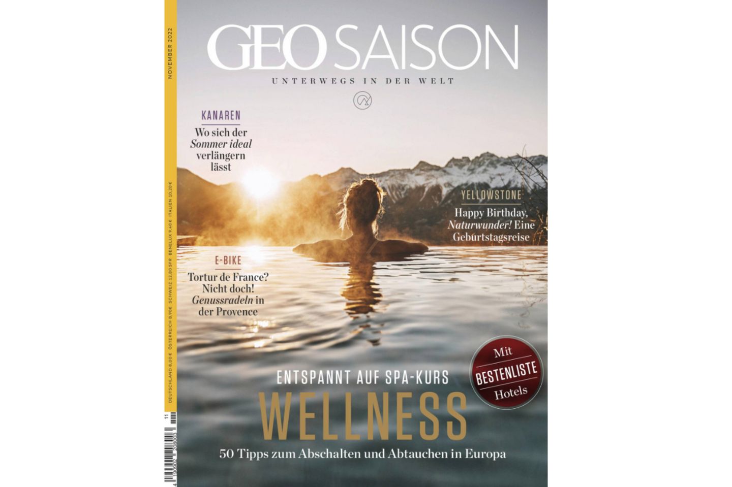 Noch mehr ausgewählte Wellness-Unterkünfte und weitere traumhafte Reise-Themen finden Sie in der aktuellen GEO Saison. Hier können sie die Ausgabe bestellen. 