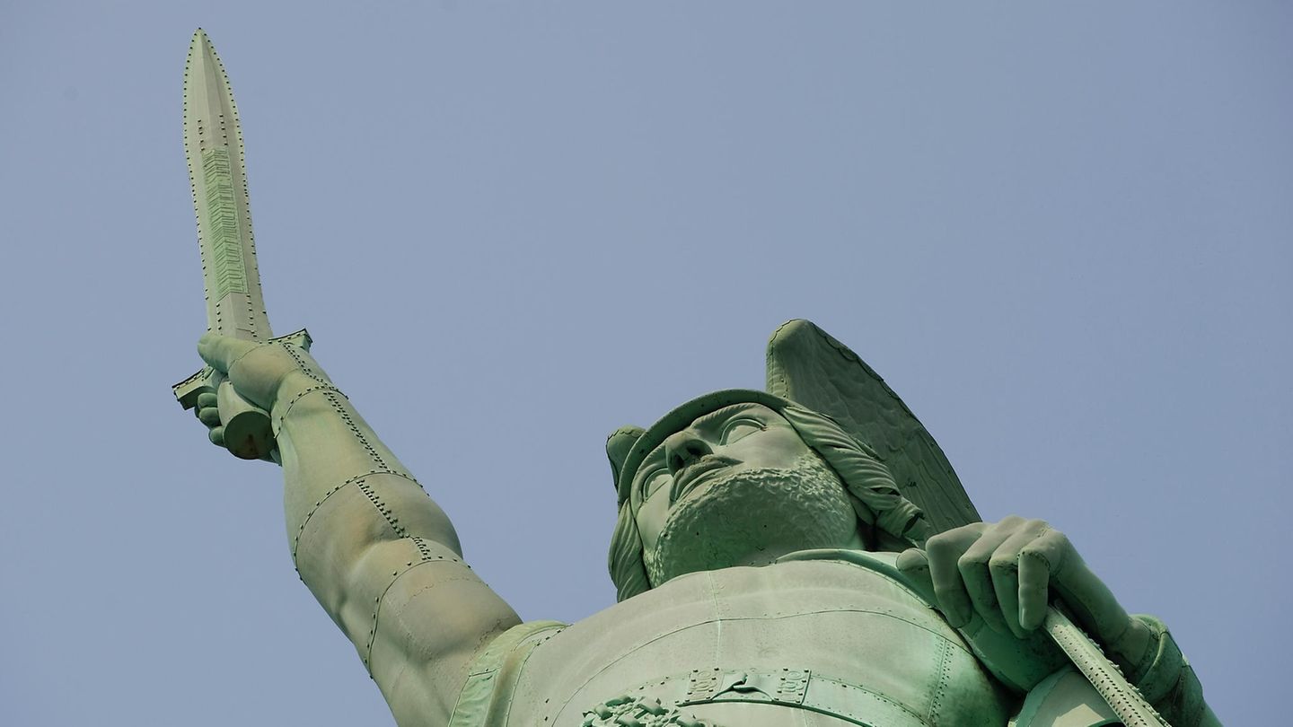 Hermann der Cherusker, Statue