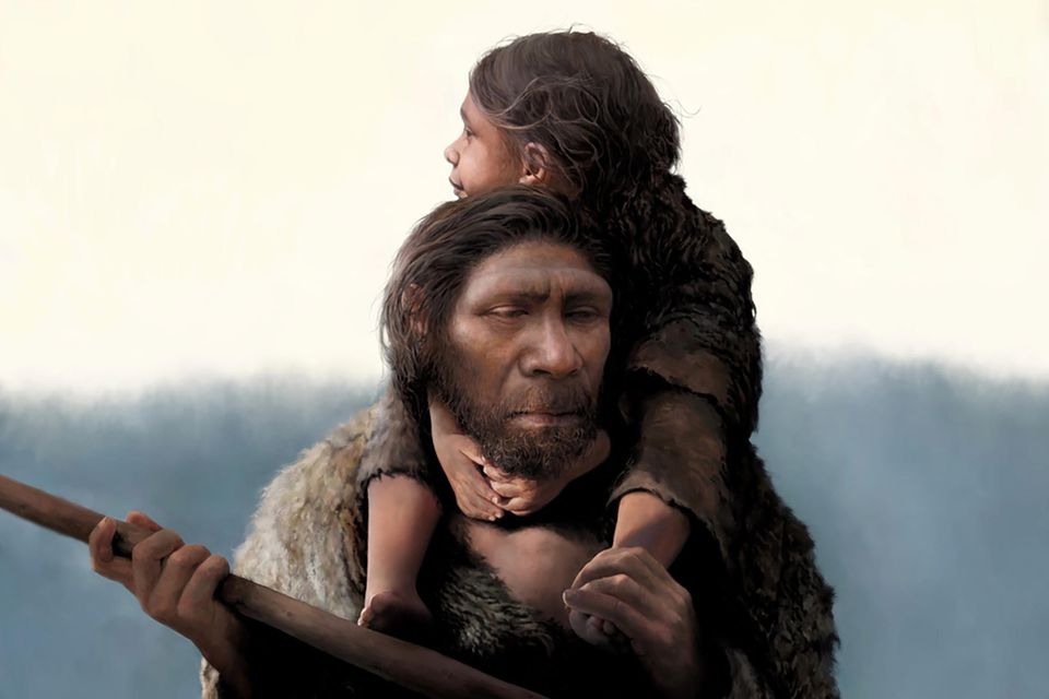 Von wegen primitiv: Auch Neandertaler-Väter gingen wahrscheinlich liebevoll mit ihren Kindern um